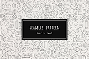 Hand Drawn Mineral Geometric Shapes, a Decorative Illustration by digiful (Thumbnail 4 of 5)