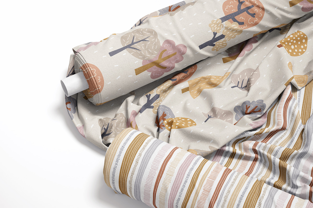 Seamless Kids Pattern Collection, a Pattern Graphic by PROTEA Watercolor Studio (Photo 7 of 8)