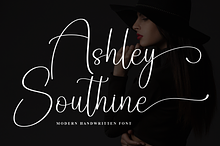 Ashley Southine | Script Font