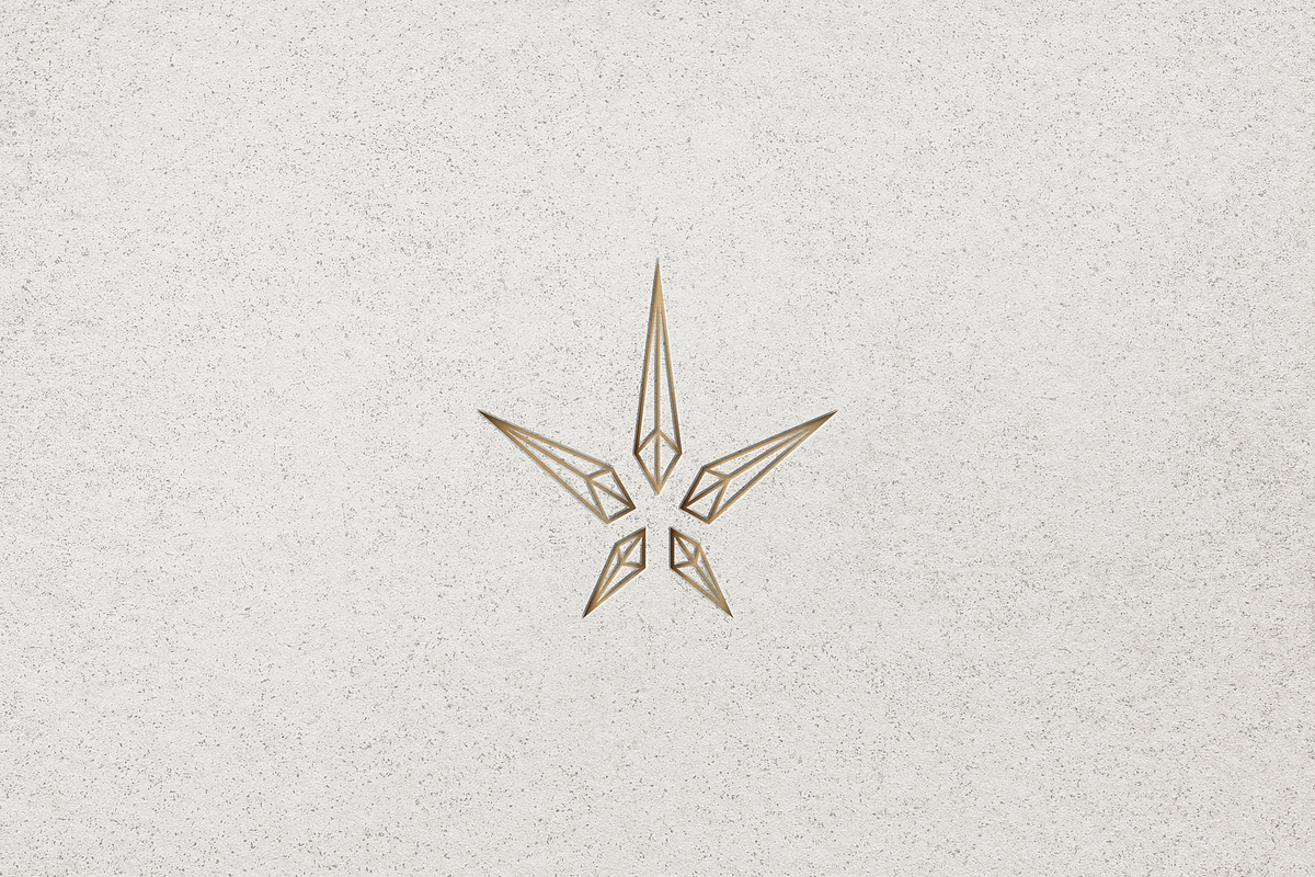 Minimalist Crystal Star Logo, a Branding & Logo Template by Luxury Logos (Photo 4 of 4)