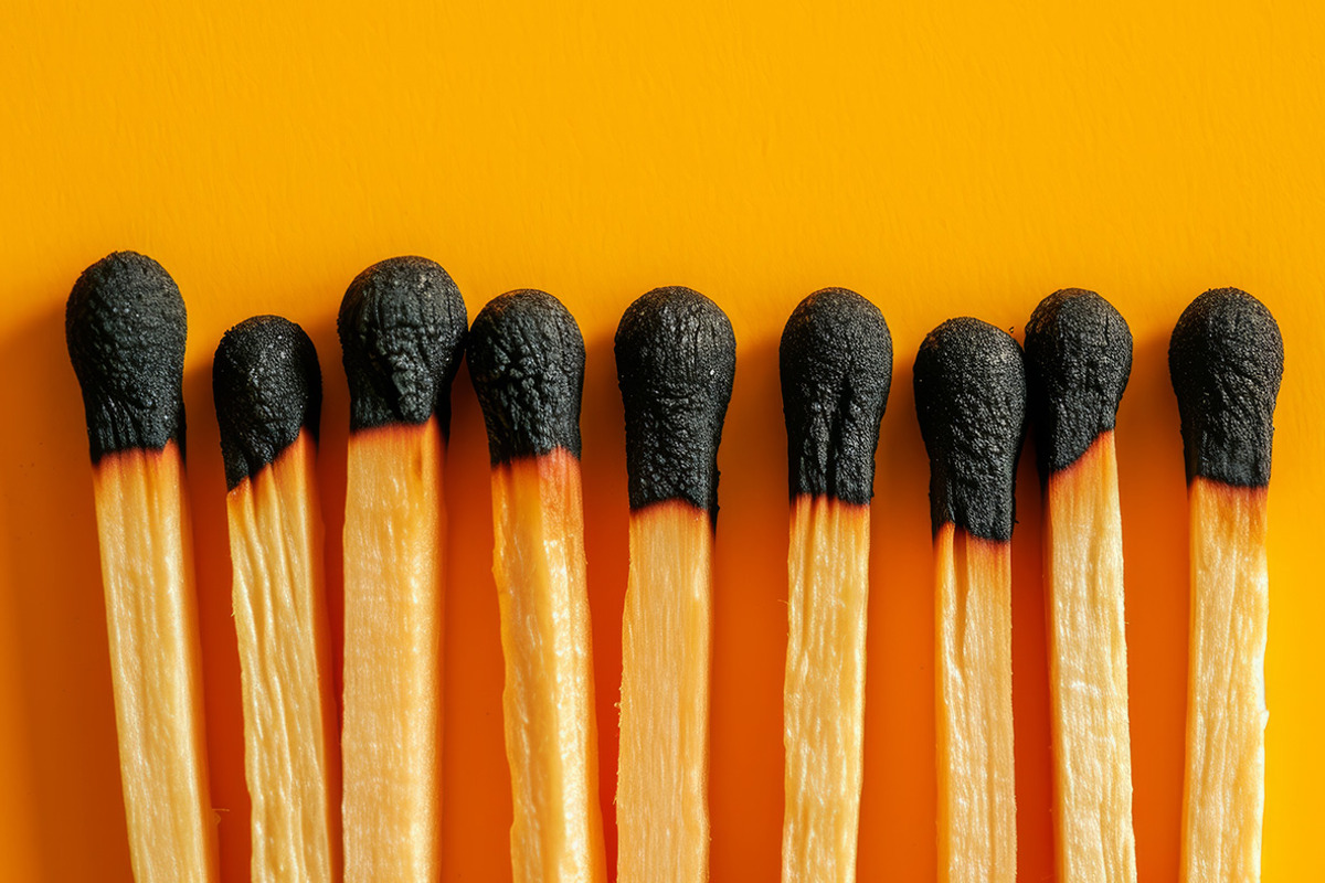 Burning matches. 45 images, an Object Illustration by Handmadefont (Photo 5 of 11)