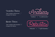 La Patio Script, a Script Font by Nasir Udin (Thumbnail 10 of 12)