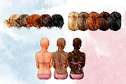 Christmas Family Clipart, CozyWinter, an Illustration by ArtedeCatrin (Thumbnail 5 of 7)