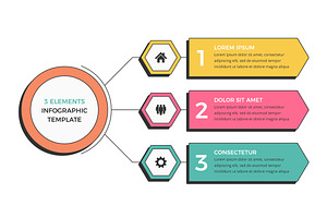 Infographic Template - 3 Elements