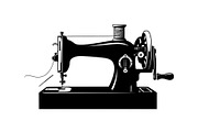 Vintage Sewing Machine Bundle, an Illustration by yasushie (Thumbnail 24 of 31)