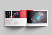 Minimal Art Exhibition Catalog, a Brochure Template by Cleffon_Graphic_Studio (Thumbnail 7 of 9)