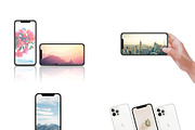 ALL 3D iPHONE MOCK-UP BUNDLE VOL-I3, an iPhone Mockup by Graphicsworld125 (Thumbnail 6 of 22)