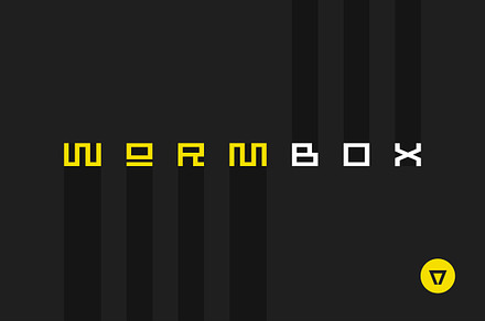 WormBox - Fixed height modular font