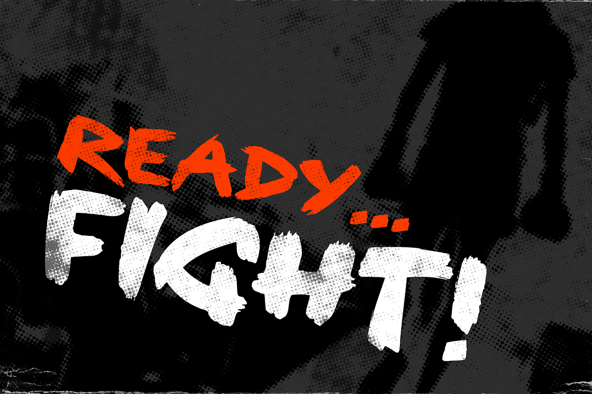 Wasted Youth: 90s Grunge Brush Font, a Handwritten Font by Wingsart Studio (Photo 19 of 20)