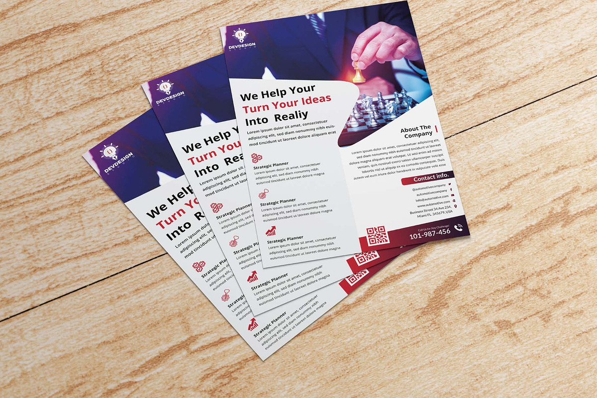 Corporate Business Flyer, a Flyer Template by litoondev (Photo 3 of 3)