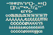 Melloby - Quirky Display Typeface, a Sans Serif Font by Mockmenot (Thumbnail 3 of 7)
