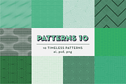 PATTERNS 10: 10 Geometric Patterns, a Pattern Graphic by kloroform (Thumbnail 3 of 5)