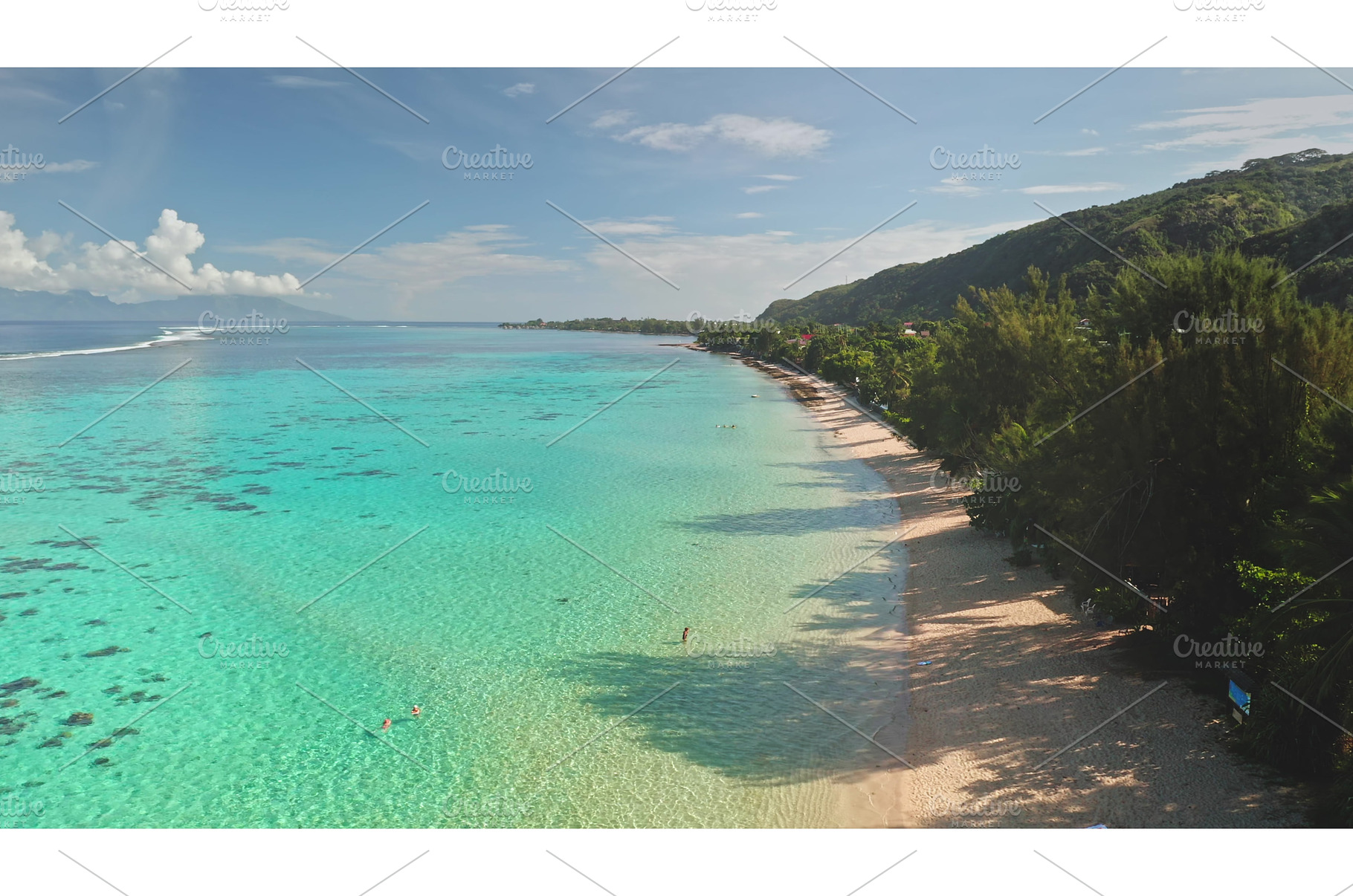 Aerial drone footage capturing, a Nature Photo by Goinyk