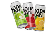 Sleek Soda Can Mockup, a Packaging Mockup by Permadi Creative (Thumbnail 4 of 5)