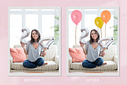 Birthday Balloon Photoshop Overlays, a Background Graphic by 3Motional (Thumbnail 6 of 11)