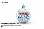 Christmas Ball Mockup, an Advertising Mockup by Xtrahive (Thumbnail 1 of 2)