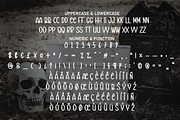 Vibees Spooky | Script Font, a Script Font by Scratchones (Thumbnail 7 of 8)