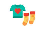 Clothes Flat Icon, a Duotone Icon by Pexelpy (Thumbnail 1 of 2)