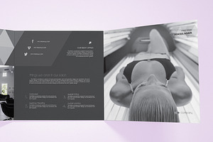 Beauty Salon Square Brochure