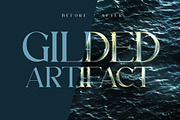 Nautical Cinematic Title Text Effect, a Layer Style Add-On by Andrew Skoch Design (Thumbnail 2 of 6)