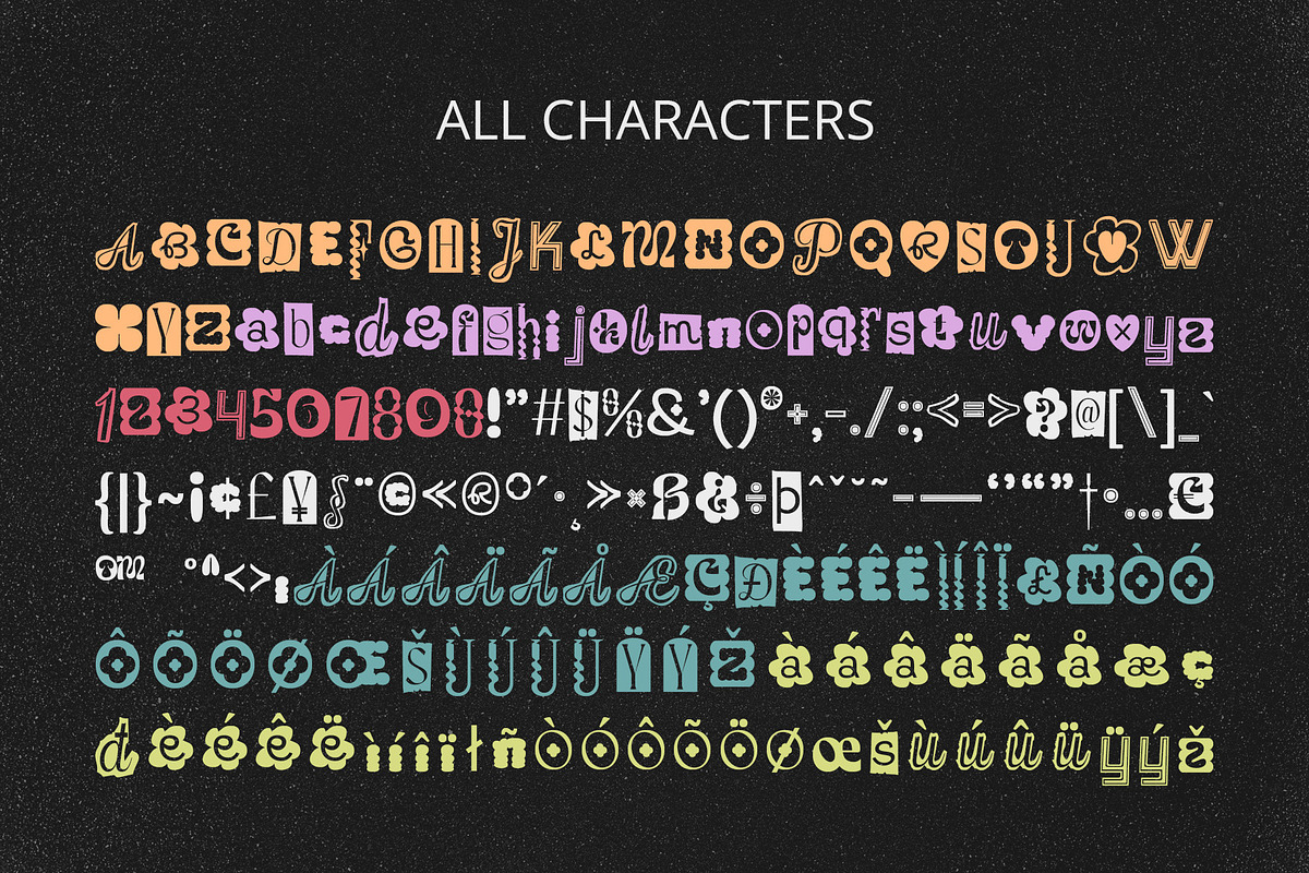 CS Anika – Collage Font, a Sans Serif Font by Craft Supply Co. (Photo 8 of 8)