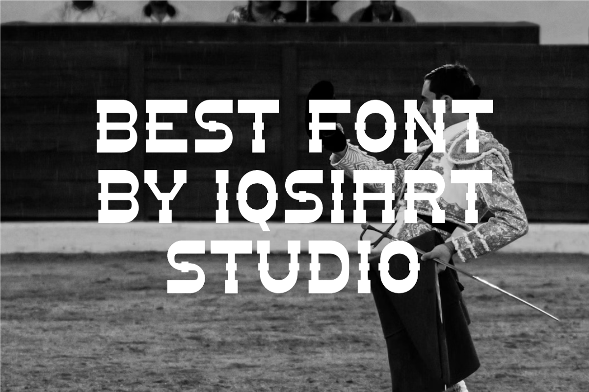 Jonyawey - Western Font, a Slab Serif Font by Iqsiart Studio (Photo 3 of 6)