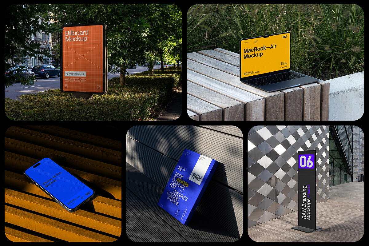 Raw Branding Mockups / Batch 00006, an Advertising Mockup by Mockup Cloud (Photo 2 of 34)