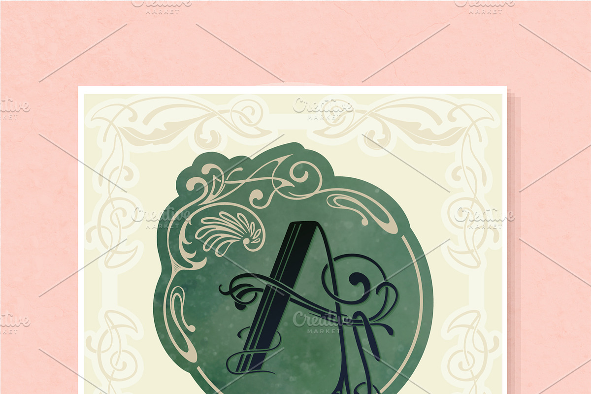 Art Nouveau Collection, a Decorative Illustration by TatianaCociorva (Photo 6 of 6)