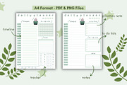 Daily Planner Templates, a Stationery Template by Journal w Sushii (Thumbnail 3 of 3)