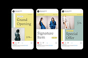 Modern Grand Opening Instagram Post, a Social Media Template by Neermana (Thumbnail 4 of 4)