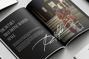 Bendor Signature, a Script Font by Lemonthe (Thumbnail 2 of 11)