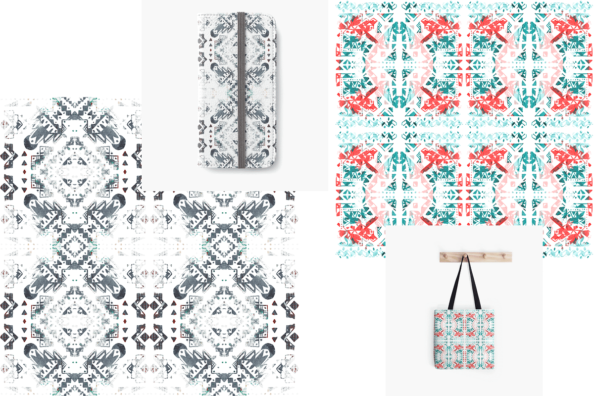 Colorful tribal patterns vol2, a Pattern Graphic by Art Sproot (Photo 6 of 6)