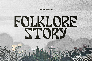 Tricky Avenue - Display Font