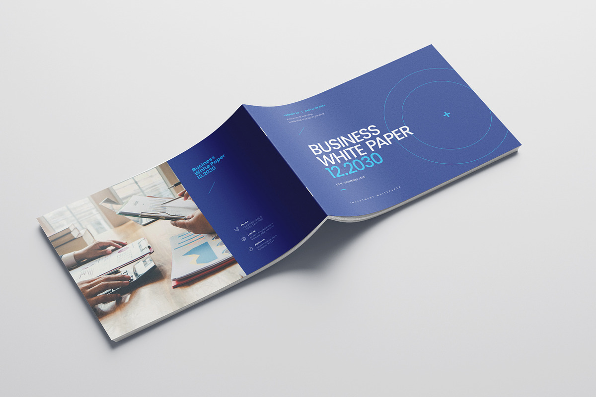 White Paper Template | Canva, a Brochure Template by HiveArts (Photo 9 of 9)