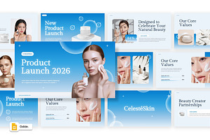 Skincare Product Google Slides, a Presentation Template by Loin Studio