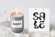 Round Hand Drawn Display liquid Font, a Sans Serif Font by Happy Letters (Thumbnail 10 of 12)