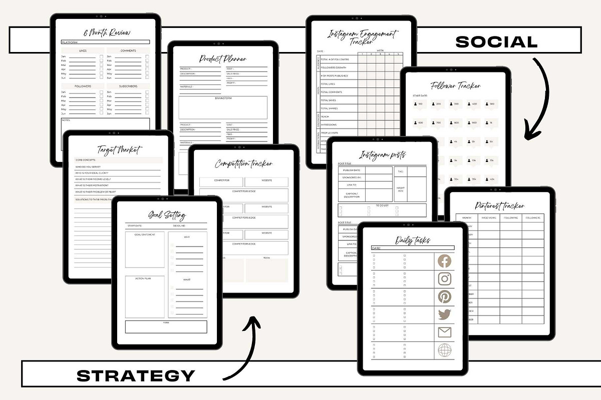 Business Planner - Bossbabe, a Presentation Template by Freedom Business Shop (Photo 6 of 9)