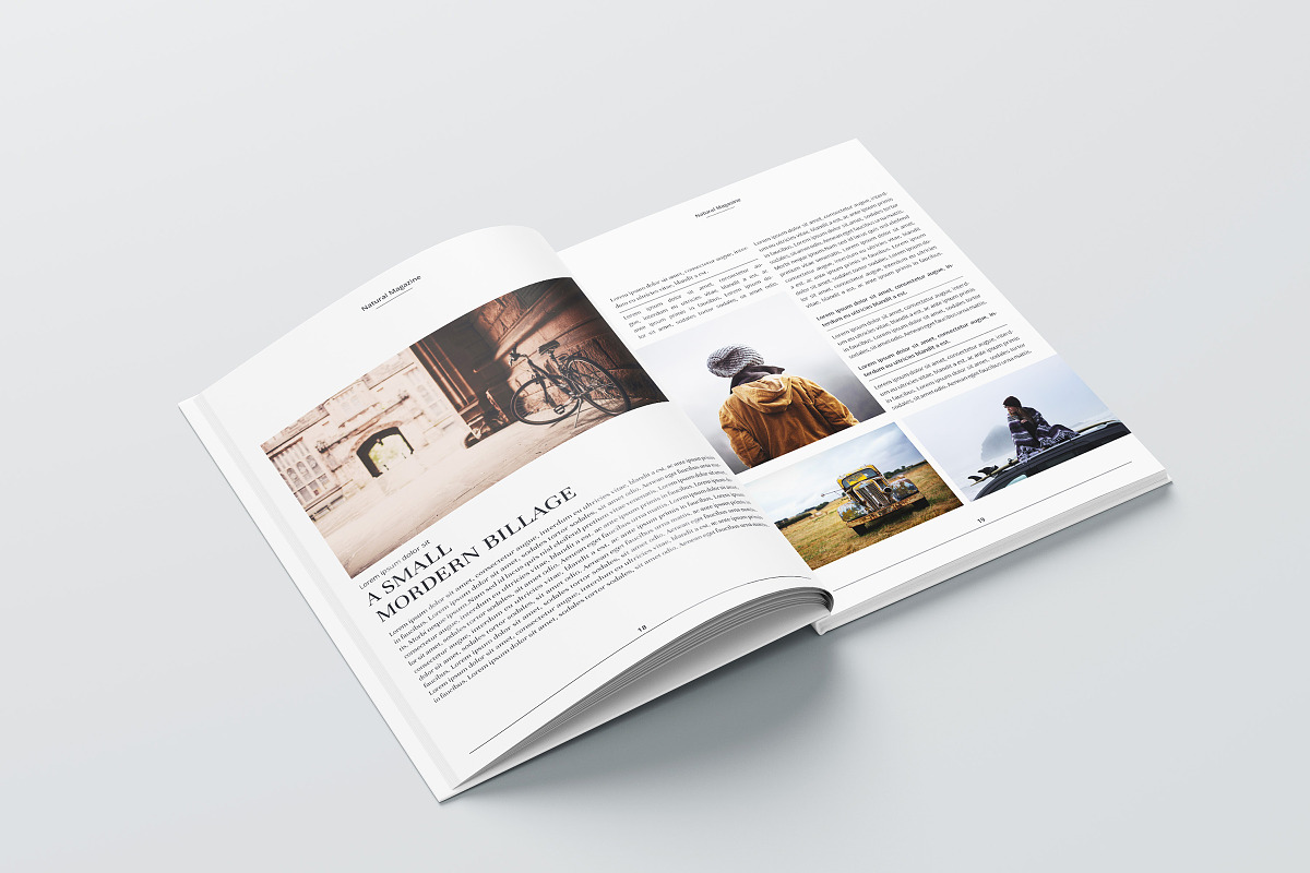 Natural Magazine Template, a Magazine Template by obidullah_01 (Photo 12 of 14)