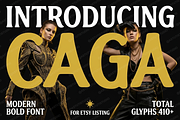 Caga - Elegant Modern Serif Typeface, a Serif Font by Astuti Studio (Thumbnail 1 of 25)