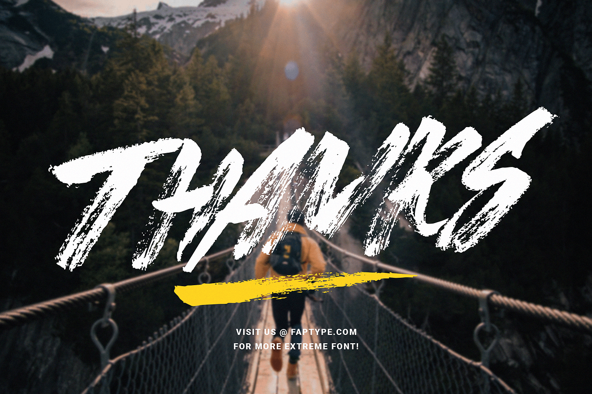 Prime Brush – Bold Dry Brush Font, a Handwritten Font by Ardana Creative (Photo 11 of 11)