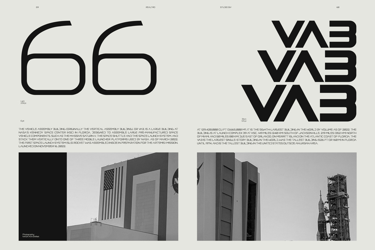 Realtro - Modern Font Family 8Styles, a Sans Serif Font by Studio Siv (Photo 10 of 12)