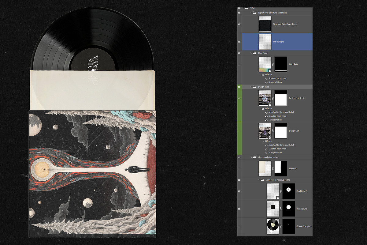 Music Package Mockups Bundle 40 PSDs, a Packaging Mockup by Jacober Design (Photo 51 of 60)