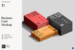 Business Card Mockup, a Product Mockup by Sweetdady