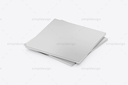 Square Softcover Book Mockup, a Books & Magazine Mockup by SimplDesign (Thumbnail 12 of 13)