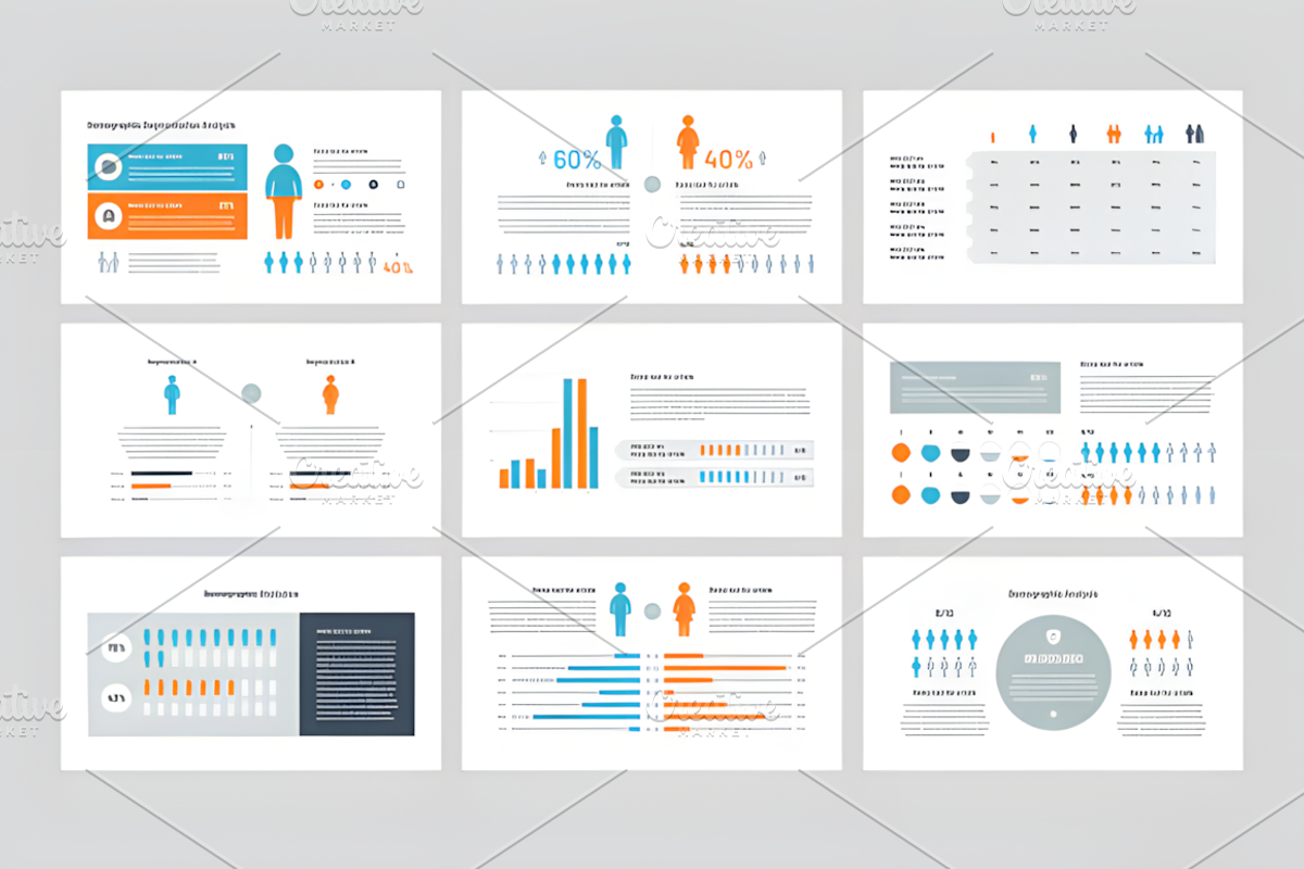 Audience & Demographic PowerPoint, a Social Media Template by Design Station (Photo 4 of 5)