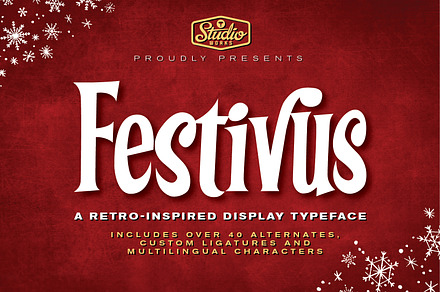 Festivus | Retro Holiday Type!