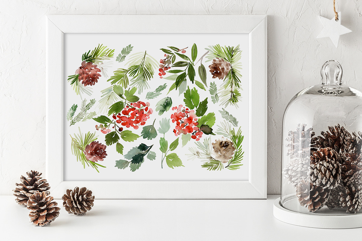 Winter set. Map creator, a Decorative Illustration by Karma (Photo 6 of 20)