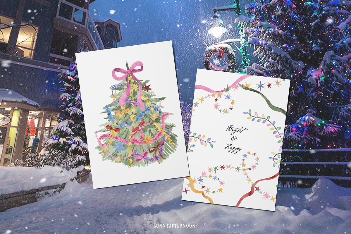 Quirky Christmas Party Whimsy, an Illustration by SunnyAfternoons (Photo 9 of 12)