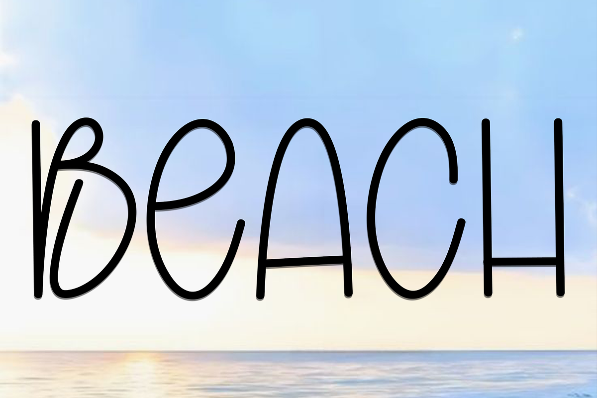 Summer Lemonada, a Sans Serif Font by FreshTypeINK (Photo 4 of 8)
