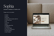 Modern Showit Website Template, a Websites & App Template by Monarch Design Co. (Thumbnail 4 of 9)